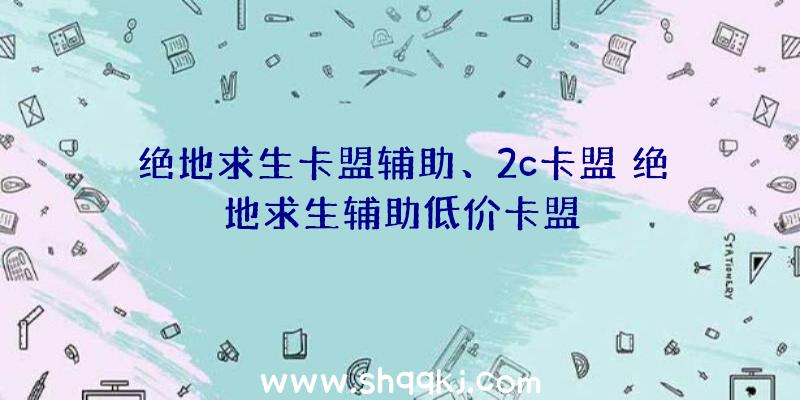 绝地求生卡盟辅助、2c卡盟